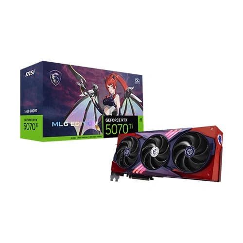 MSI RTX 5070 Ti MLG Edition OC 16GB GDDR7 Graphics Card